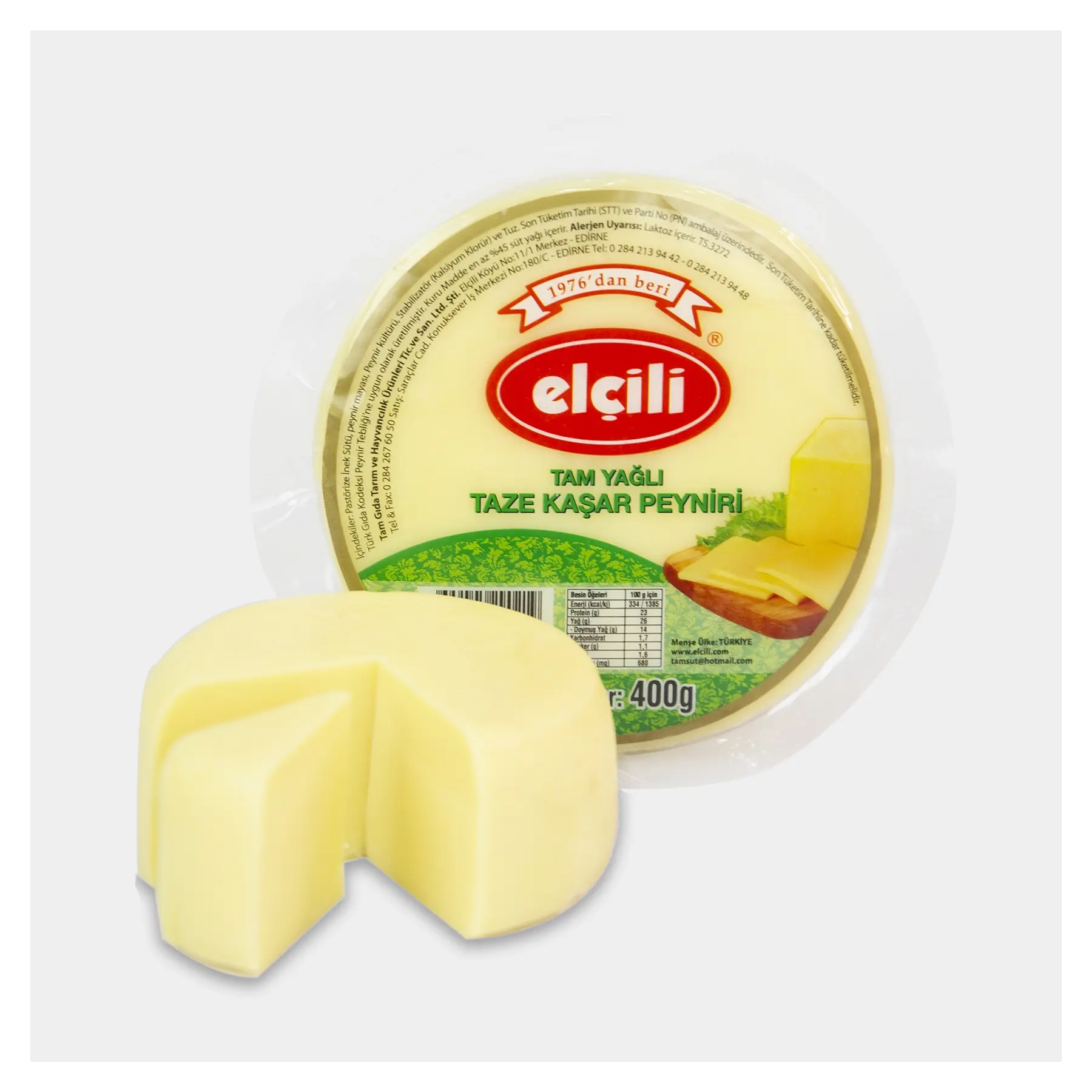 400 G Taze Kaşar Peyniri