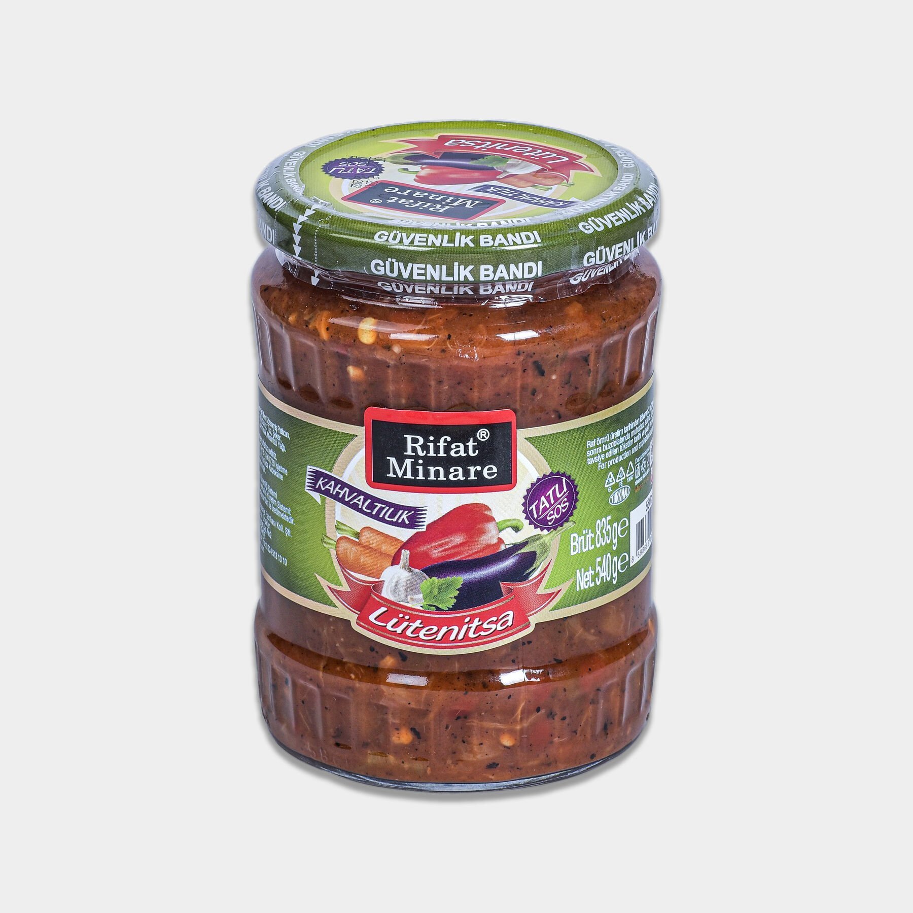 540 G Lutenitsa Kahvaltılık Sos (Tatlı)