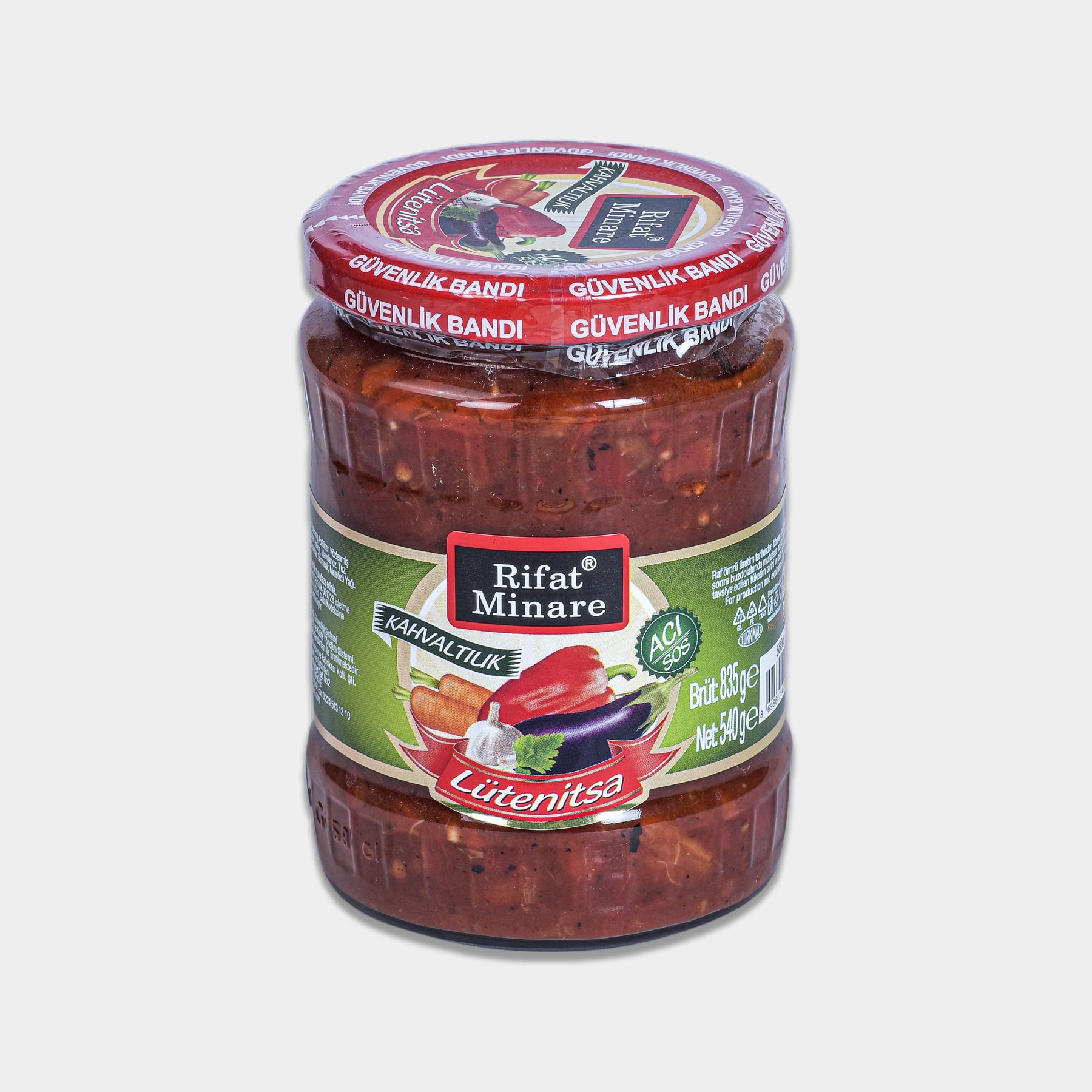 540 G Lutenitsa Kahvaltılık Sos (Acı)