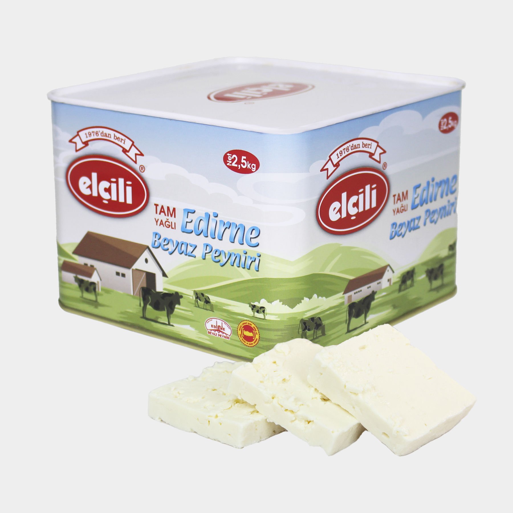 2,5 Kg Teneke İnek Peyniri