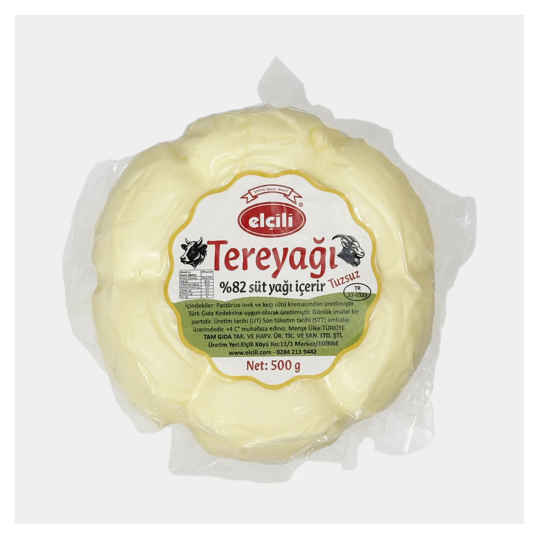500 g Keçi-İnek Tereyağı